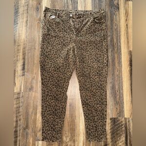 American Eagle Outfitters Leopard Print Jeggings